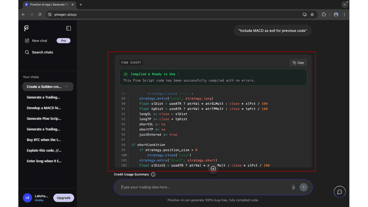 Keep improving the same script with connected follow-up prompts.